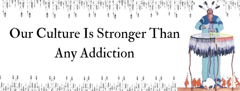 Our Culture is Stronger Than Addiction Bumper Sticker 